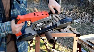 Harbor Freight BAUER Band Saw  Is it any good [upl. by Rehpoitsirhc]