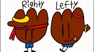 Righty and lefty monny coin flipaclipanimation [upl. by Azilem]