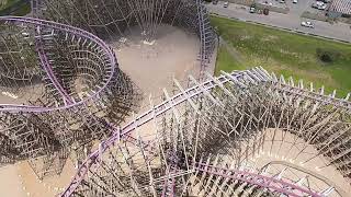 Iron Gwazi Pov  Busch Gardens Tampa [upl. by Xam735]