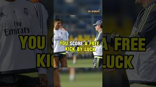 Ronaldo didnt know how to take a free kick he scored all of them by luck 😂😂 shorts [upl. by Dnaltruoc241]