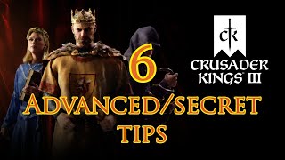 6 AdvancedSecret Tips for Crusader Kings 3 [upl. by Blasius]