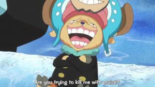 Nico Robin isnt a fan of quotFranky as Chopperquot ONE PIECE Episode 591 [upl. by Earlie]