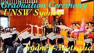 Graduation Ceremony UNSW Sydney  Australia [upl. by Maurice216]