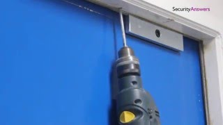 How to install Electro Magnetic Door Lock [upl. by Traggat]