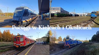 Pociągi w Kielcach i Okolicach [upl. by Yhtur]