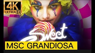 THE SWEET SHOW 4K UHD in Carousel Lounge in MSC Grandiosa Cruise Ship  Josephine Alde [upl. by Nnair548]