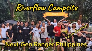 Riverflow Campsite Day 2 Tanay Rizal  Car Camping  NextGen Ranger Philippines [upl. by Einavoj624]