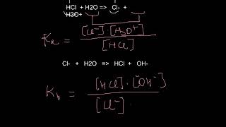 Constantes de disociación de ácidos y bases conjugadas 1 [upl. by Ailegnave710]