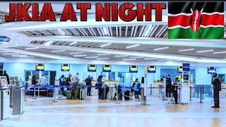 SHINY JKIA AT NIGHT  THIS WILL CHANGE YOUR MIND ABOUT JKIA  PROUD OF WHAT WE HAVE jkia travel [upl. by Delanie]