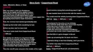 Steve Earle  Copperhead Road backing track [upl. by Anilad]