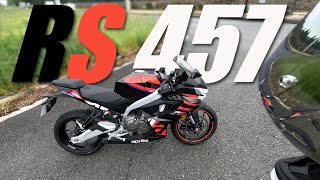 APRILIA RS457 La souris de course [upl. by Gregrory]