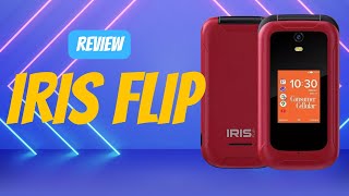 IRIS Flip Phone Review  Best KaiOS Phone So Far [upl. by Airamasor]