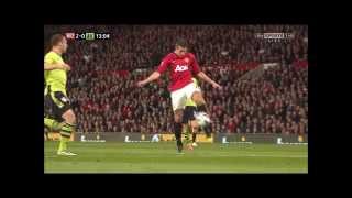 Robin van Persie Goal VS Aston Villa Slow Motion [upl. by Alrahc]