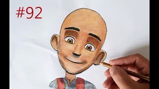 KELOĞLAN ÇİZİMİ  KARAKTER ÇİZİMİ  KELOĞLAN BOYAMA CHARACTER DRAWING 92 [upl. by Nosahc]