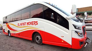 Road Bullet Bus Pakistan  Hino RK8  Road Bullet Bus Review  25 Seater Bus [upl. by Bish]