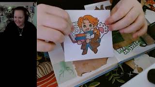 asmr stickers [upl. by Nauqes995]