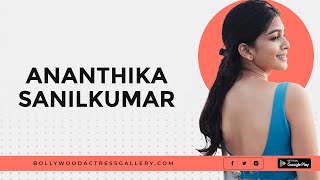 Ananthika Sanilkumar  Amazing wow Telugu actress 4K Video trending [upl. by Lamp]