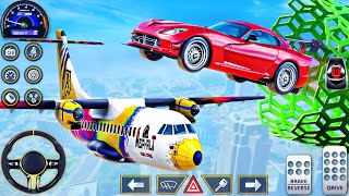 Muscle Crazy Car Stunts 3D  Mega Ramp Sport Car Simulator  Android GamePlay [upl. by Chilton]