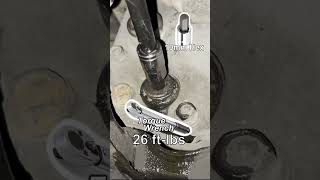 0812 INFINITI EX35 AWD  Front Differential Oil Change infiniti nissan ex35 automotive auto [upl. by Ulphi]