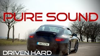 PORSCHE 911 997 Carrera S PURE SOUND Driving Hard [upl. by Benedicta639]