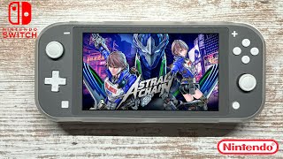 ASTRAL CHAIN Nintendo Switch Lite Gameplay [upl. by Nelra]