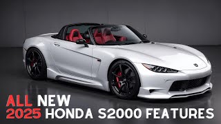 Honda Secrets Revealed The New 2025 S2000 Is More Powerful Than the BMW Z4 [upl. by Forward]