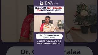 Anovulation  Ovulation Problems  Part 6  Dr C Suvarchalaa  ZIVA Fertilityy [upl. by Alessandra141]