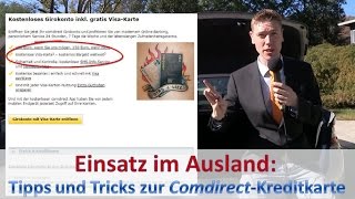 ComdirectKreditkarte im Ausland Tipps und Tricks [upl. by Renaxela]