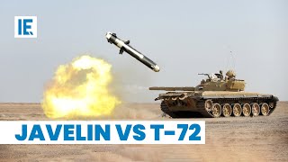 Javelin vs T72  Why Ukraine Wants More Javelin Missiles [upl. by Nessi]