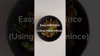 Easy chilli mince using frozen mince mincemeat frozen [upl. by Asiak]