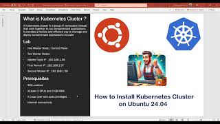 How to Install Kubernetes Cluster on Ubuntu 2404  StepbyStep Guide [upl. by Nospmis]