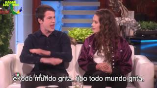 Entrevista Legendada com Katherine Langford e Dylan Minnette de 13 Reasons Why on Ellen [upl. by Nivrek]