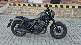 HONDA CMX500 Rebel S šedá ABS ČR 4939km [upl. by Enelime]