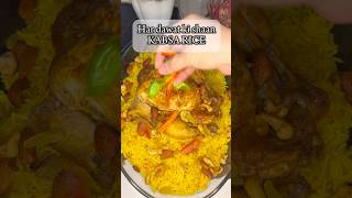 Kabsa rice part 1  homecooked viralvideo fypyoutube easyrecipe [upl. by Oiludbo]