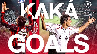 Kaká Top 10 Goals in Champions League  Collection [upl. by Nueoht653]