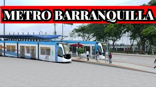 EL METRO DE BARRANQUILLA SERÁ UNO DE LOS MEJORES EN LATAM  INICIO OFICIAL EN 2020 [upl. by Aihsenrad]