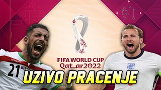 1400 ENGLESKA vs IRAN  SVETSKO PRVENSTVO KATAR  PRATIMO ZAJEDNO UZIVO [upl. by Ocirderf]