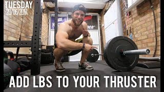 4 TIPS TO A STRONGER THRUSTER Add 10kg20lbs or more instantly [upl. by Melva591]