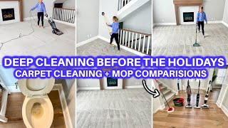 🥵 HOURS OF DEEP CLEANING  CLEAN WITH ME  CLEANING MOTIVATION  CARPET CLEANING  CLEANING HOUSE [upl. by Meras]