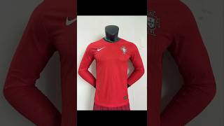 Euro2024 Portugal home kit player version long sleeve footballshirt euro2024 [upl. by Aihtela]