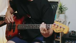 Takako Mamiya  Mayonaka No Joke 真夜中のジョーク Bass Cover 1982 Yamaha Broad Bass VII [upl. by Mariska]