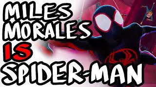 quotMiles Morales isnt SpiderManquot DEBUNKED [upl. by Alithia]