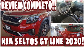 Kia seltos gt line 2020  reviewcompleto  Interior y exterior  En español [upl. by Ihc494]