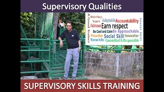 Supervisory Skills Training  Supervisory Qualities [upl. by Darsey82]