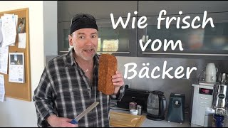 ✅ButtermilchBrot mit Sauerteig im MCC und Dampfbackofen Siemens Leckeres Brot selber backen [upl. by Llerruj]