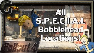 Fallout 4  All SPECIAL Bobblehead Locations  Easy Stat Points [upl. by Nivac]