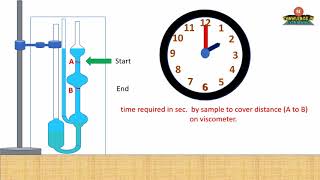 Viscosity determination with animation [upl. by Gnas]