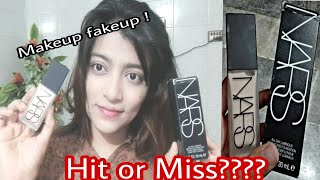 Nars Foundation Review  makeup fakeup  affordable makeup  social media trends ep3 [upl. by Cadman]