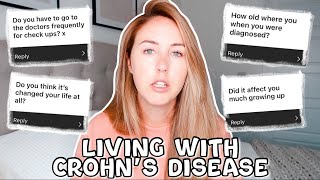 LIVING WITH CROHNS DISEASE  What is Crohns and how it effects my life  2021 [upl. by Doughty393]