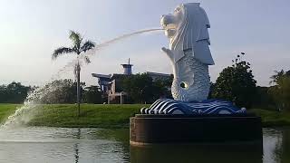 Patung Merlion Citraland Surabaya [upl. by Marolda330]